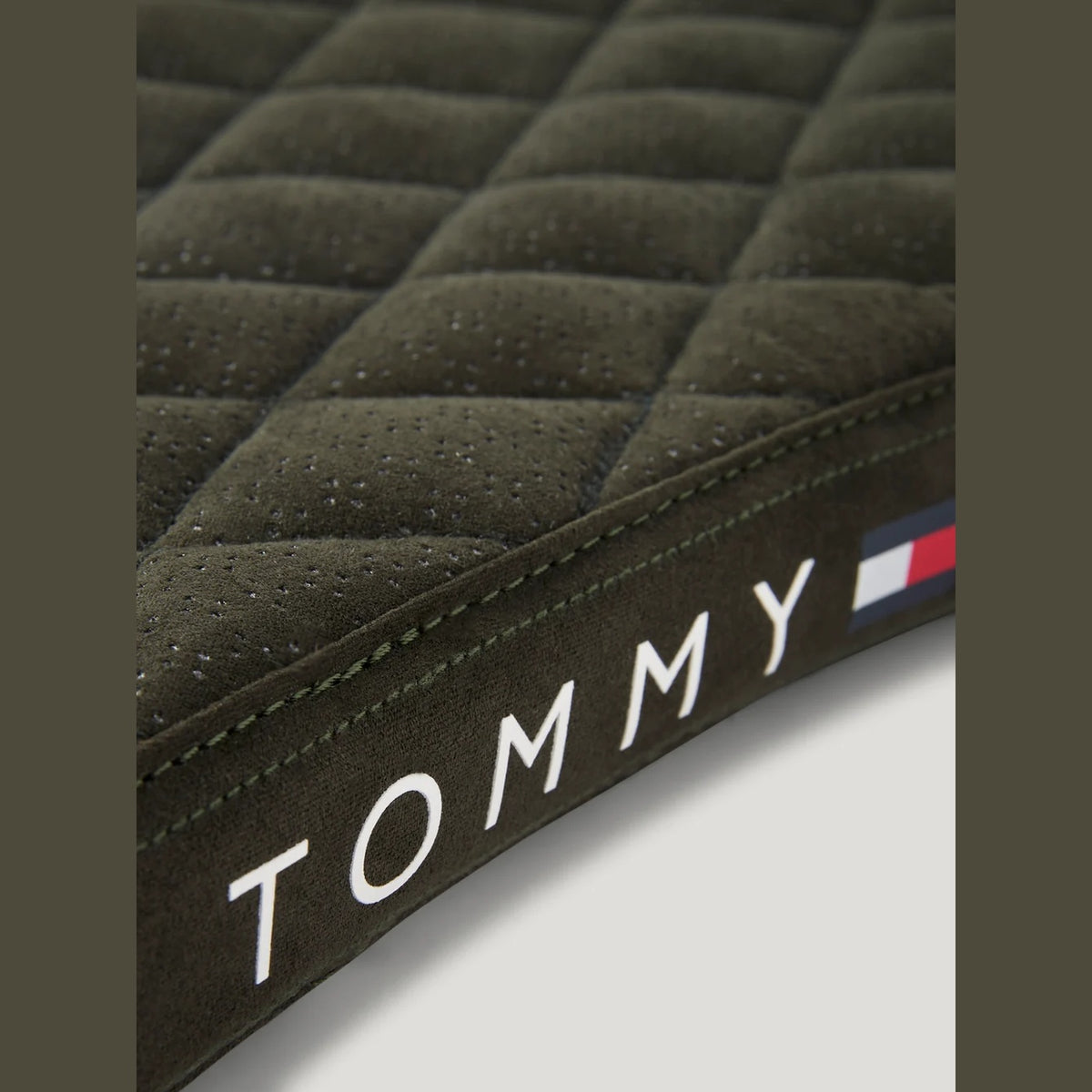 Saddlecloth Jumping Tommy Hilfiger Baxter Suede Camo Green Full