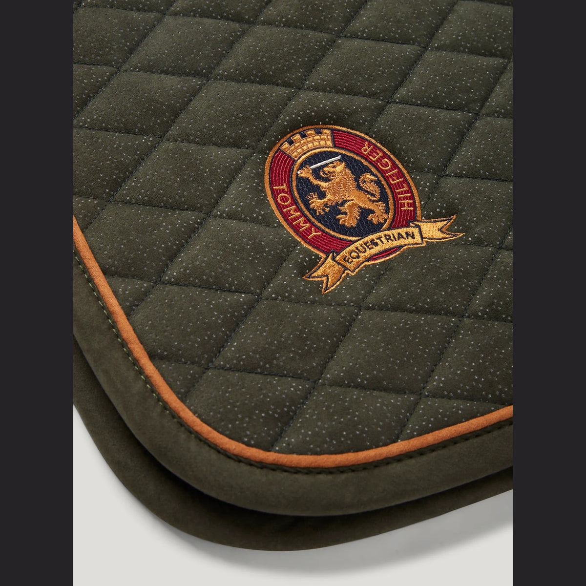 Saddlecloth Jumping Tommy Hilfiger Baxter Suede Camo Green Full