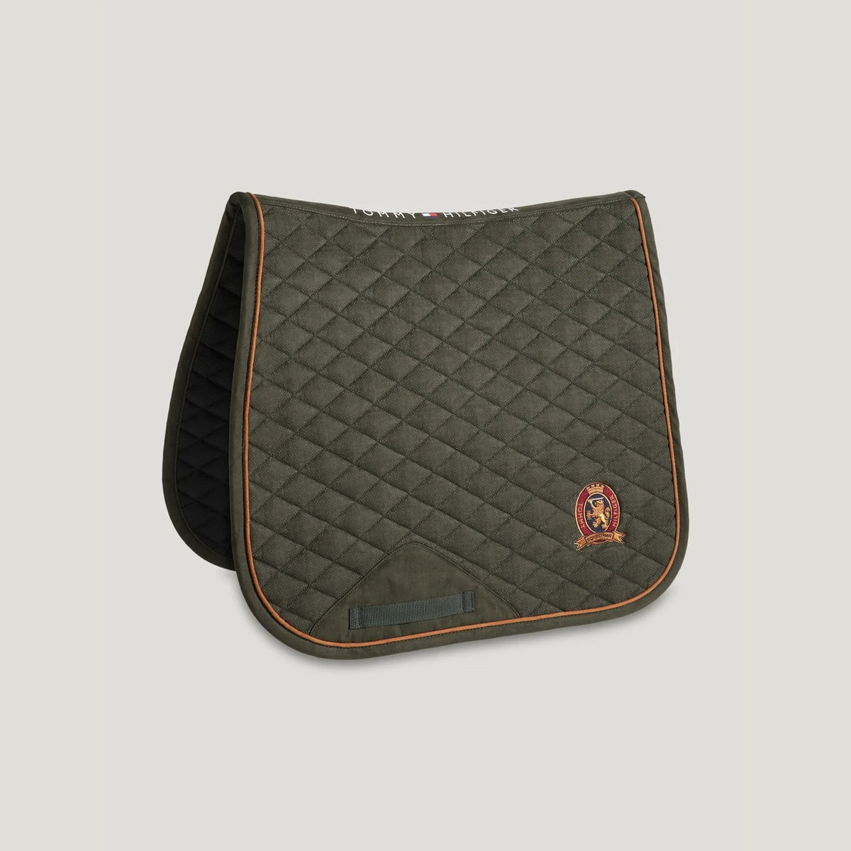 Saddlecloth Dressage Tommy Hilfiger Baxter Suede Camo Green Full
