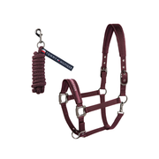 Headstall Tommy Hilfiger Yale Shine With Lead Deep Burgundy [:cob]
