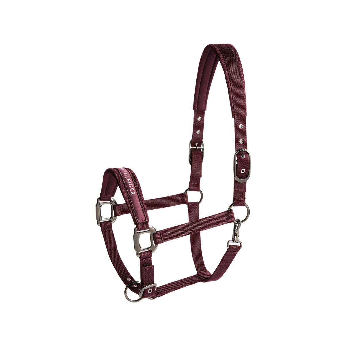 Headstall Tommy Hilfiger Yale Shine With Lead Deep Burgundy [:cob]