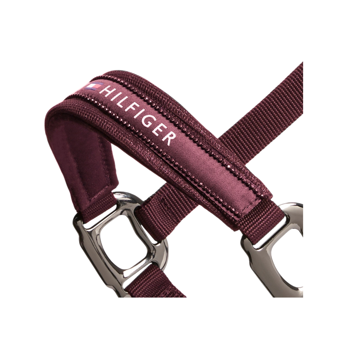 Headstall Tommy Hilfiger Yale Shine With Lead Deep Burgundy [:cob]