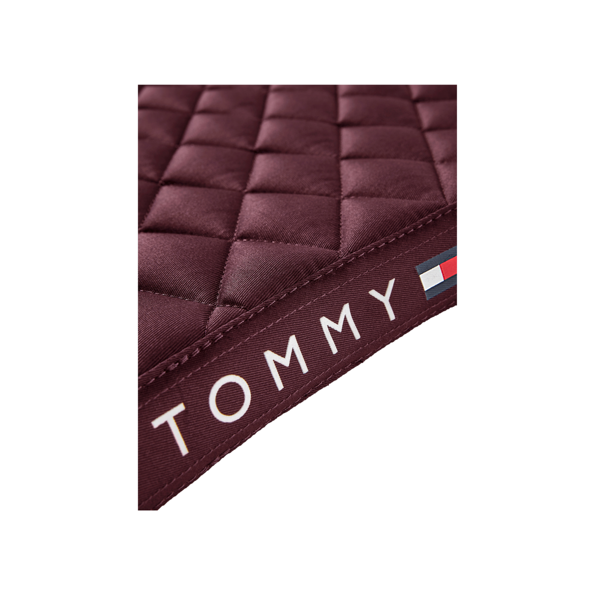 Saddlecloth Dressage Tommy Hilfiger Stanford Deep Burgundy Full