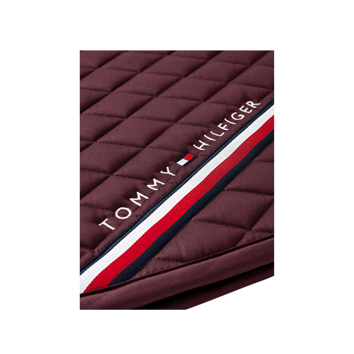 Saddlecloth Dressage Tommy Hilfiger Stanford Deep Burgundy Full