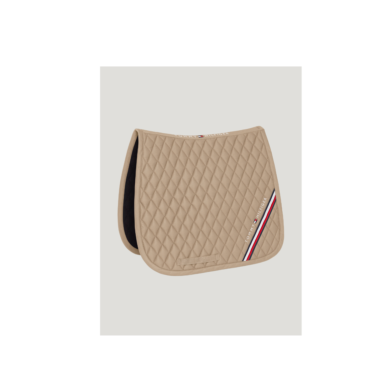 Saddlecloth Dressage Tommy Hilfiger Stanford Taupe Full