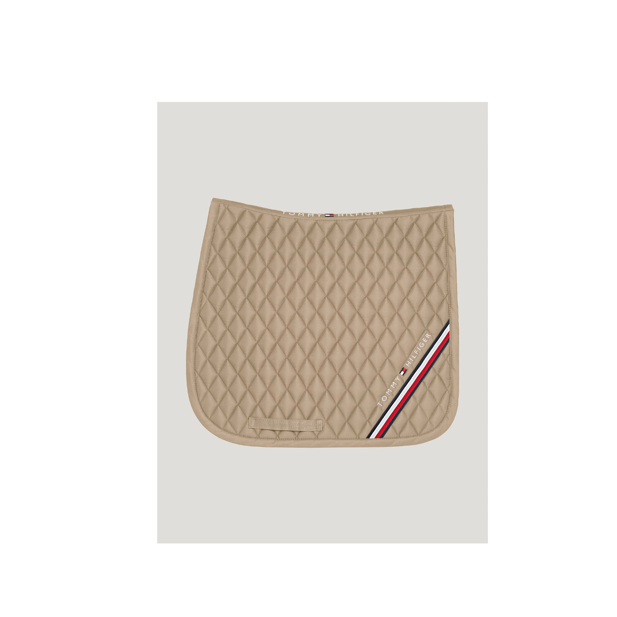 Saddlecloth Dressage Tommy Hilfiger Stanford Taupe Full