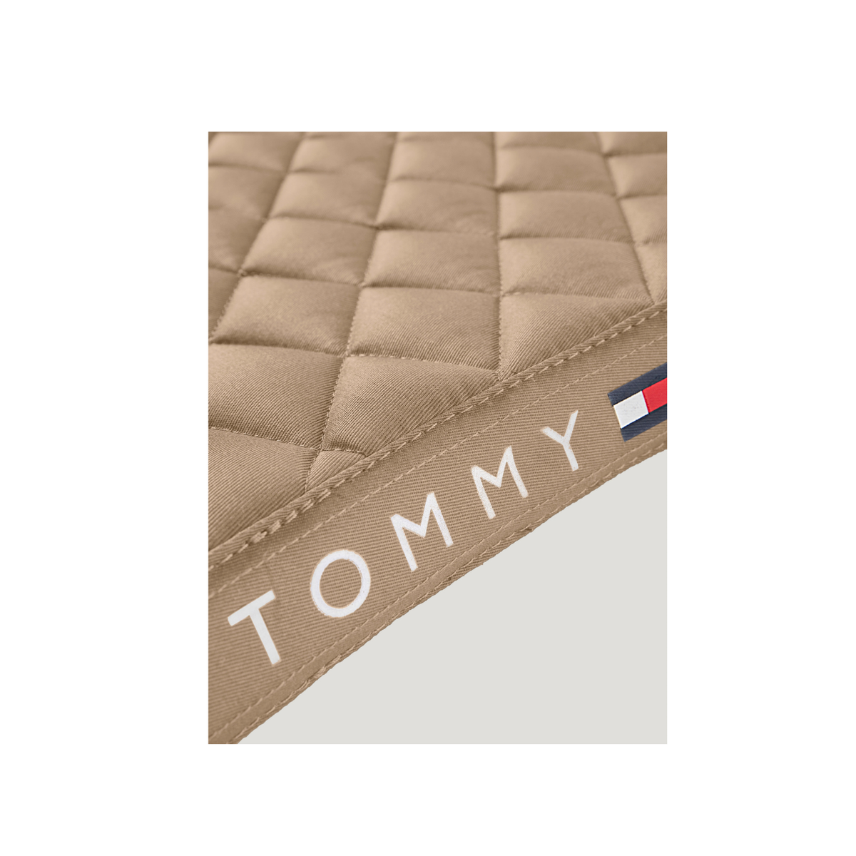 Saddlecloth Dressage Tommy Hilfiger Stanford Taupe Full