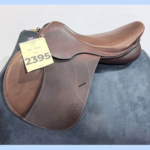 Pessoa Genx Elite Jumping Saddle Brown  18" EX Display Saddle
