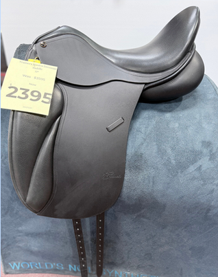 Trainers Jessica Dressage Saddle Black 17" EX Display Saddle