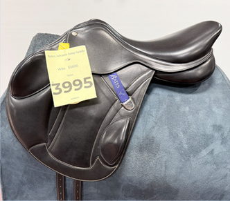 Bates Advanta Jumping Saddle Cair Classic Black Ex Display