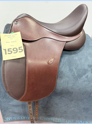 Arena Dressage High Wither Saddle Brown EX Display Model
