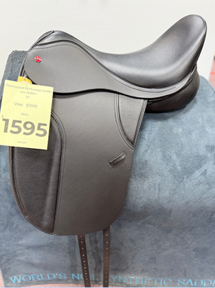 Thorowgood T8 Dressage Saddle Low Wither Black Ex Display Model