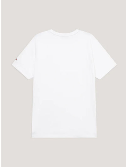 Tee Shirt Tommy Hilfiger Williamsburg Graphic Short Sleeve Optic White Mens