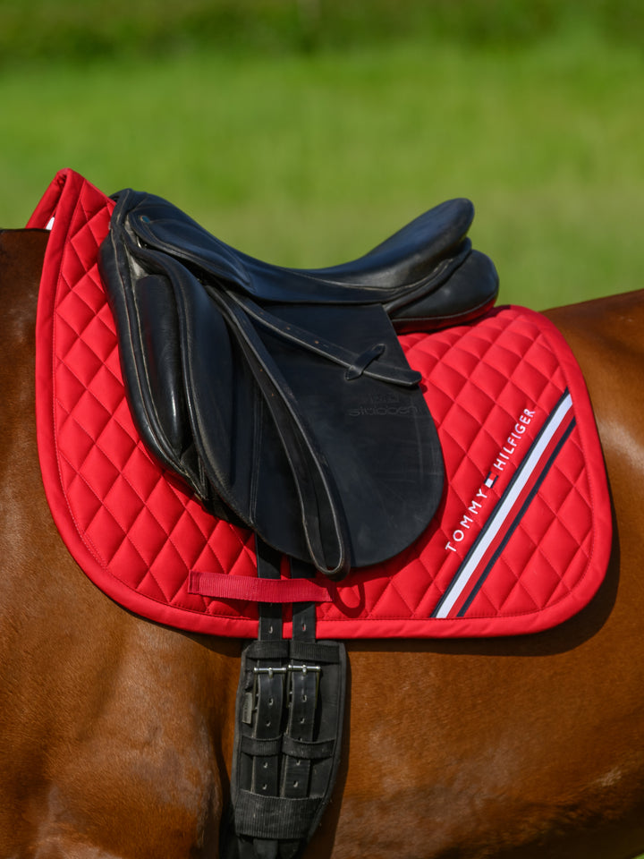 Saddlecloth Dressage Tommy Hilfiger Stanford Primary Red Full