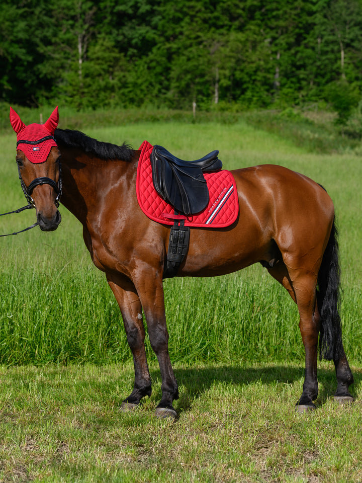Saddlecloth Dressage Tommy Hilfiger Stanford Primary Red Full