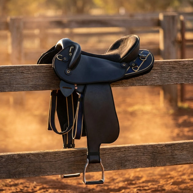 stock western saddles nav card
