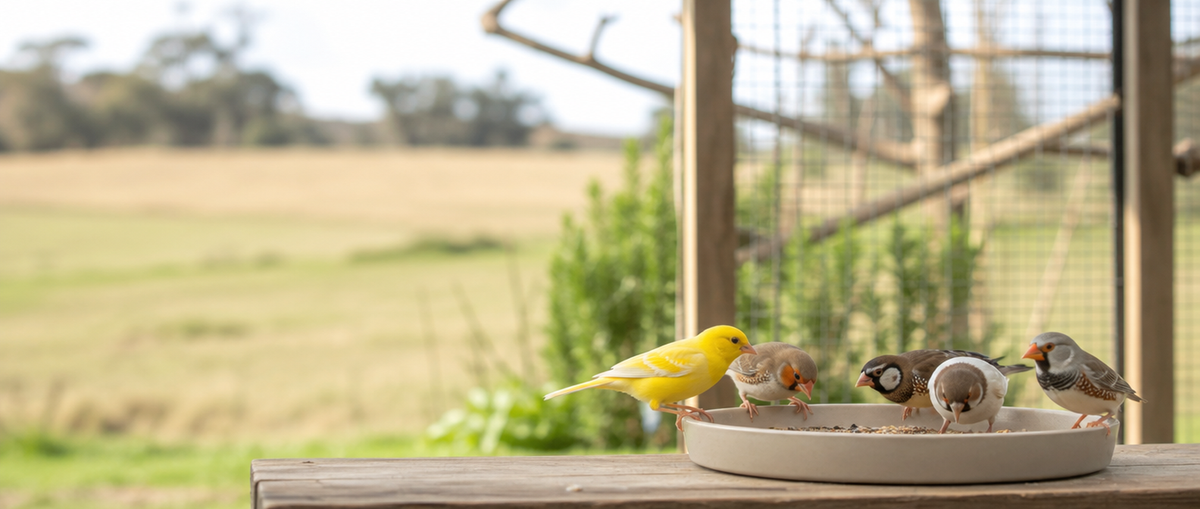 Shop Bird Food & Treats collection banner