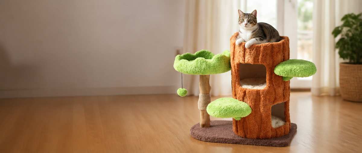 Cat Gyms & Scratchers collection banner