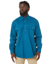 Shirt Pilbara Closed Front Long Sleeve Diesel Mens