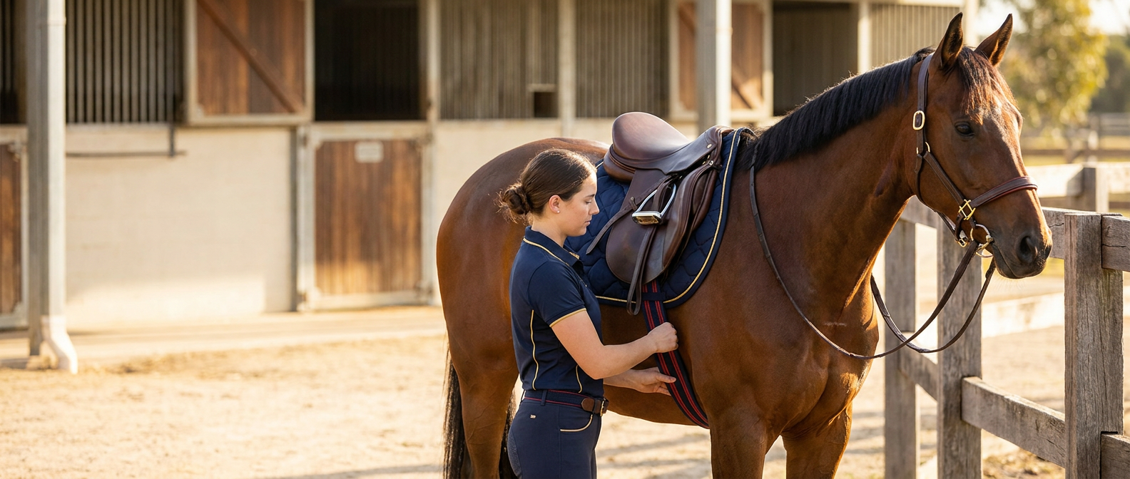 Saddles collection lifestyle banner