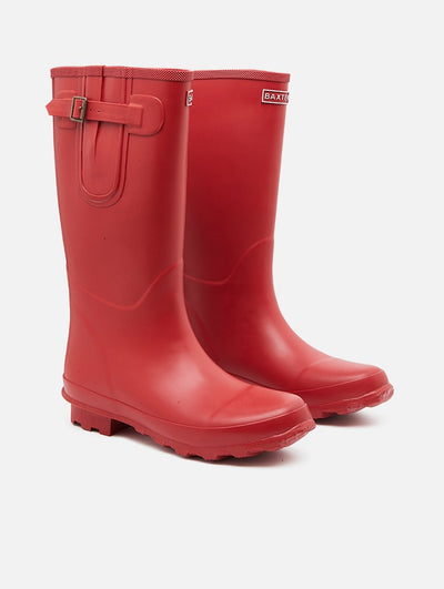 Gumboots Baxter Waterford Red-Baxter-Ascot Saddlery