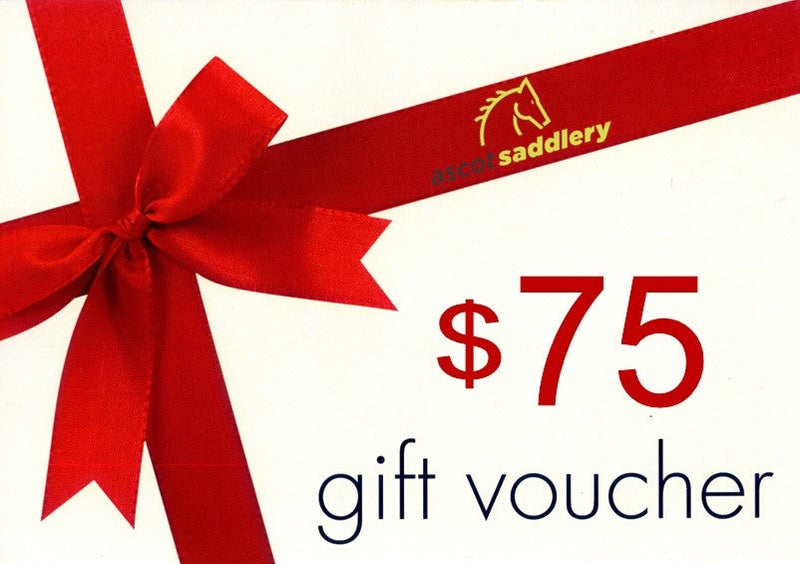 $75 Gift Voucher-Ascot Saddlery