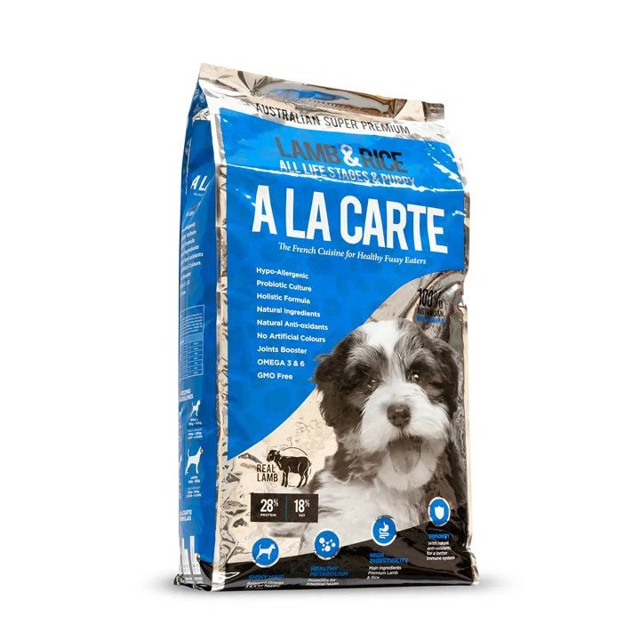 A La Carte Dog Adult Lamb & Rice 3kg-Dog Food-Ascot Saddlery