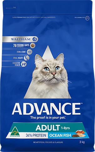 Advance Cat Adult Fish 3kg-Cat Food & Treats-Ascot Saddlery