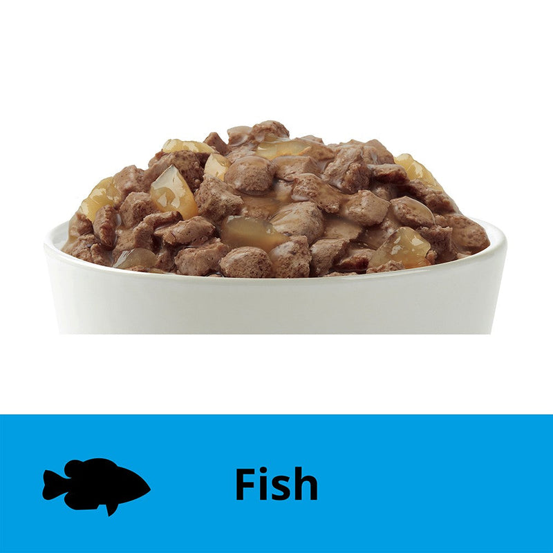 Advance Cat Wet 1+ Fish Jelly Box Of 12-Cat Food & Treats-Ascot Saddlery