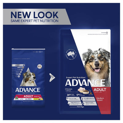 Advance Dog Adult Chicken All Breed 15kg-Dog Food-Ascot Saddlery