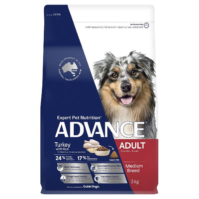 Advance Dog Adult Chicken All Breed 3kg-Dog Food-Ascot Saddlery