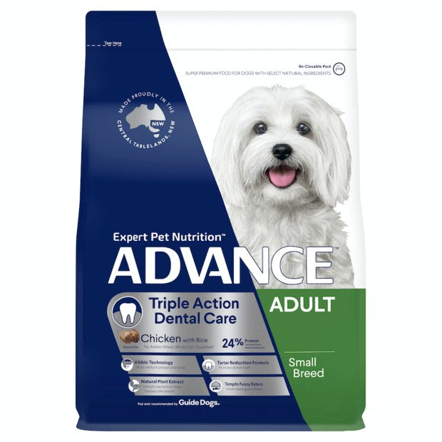 Advance Dog Dental Small Breed 2.5kg-Dog Food-Ascot Saddlery