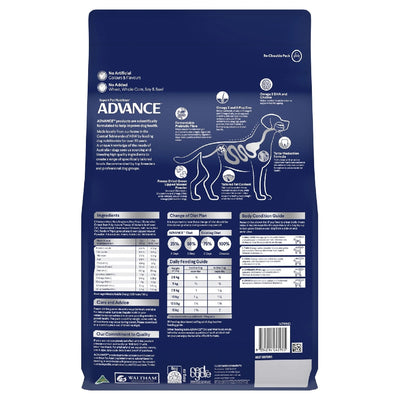 Advance Dog Mature Chicken Small Breed 3kg-Dog Food-Ascot Saddlery