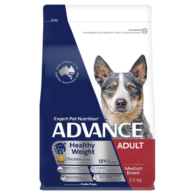 Advance Dog Weight Control Chicken All Breed 2.5kg-Dog Food-Ascot Saddlery