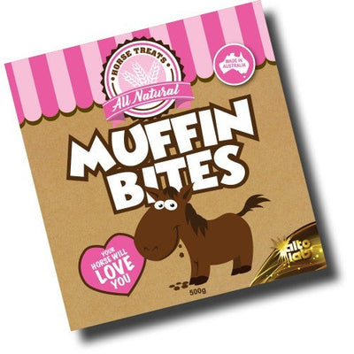 Alto Lab Muffin Bites 1kg-STABLE: Horse Treats & Toys-Ascot Saddlery