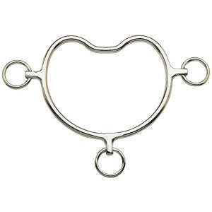 Anti Rearing Bit Port Mouth Stainless Steel-HORSE: Bits-Ascot Saddlery