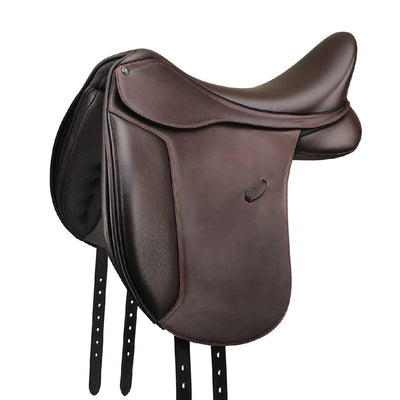 Arena Dressage Saddle Brown-SADDLES: Dressage Saddles-Ascot Saddlery