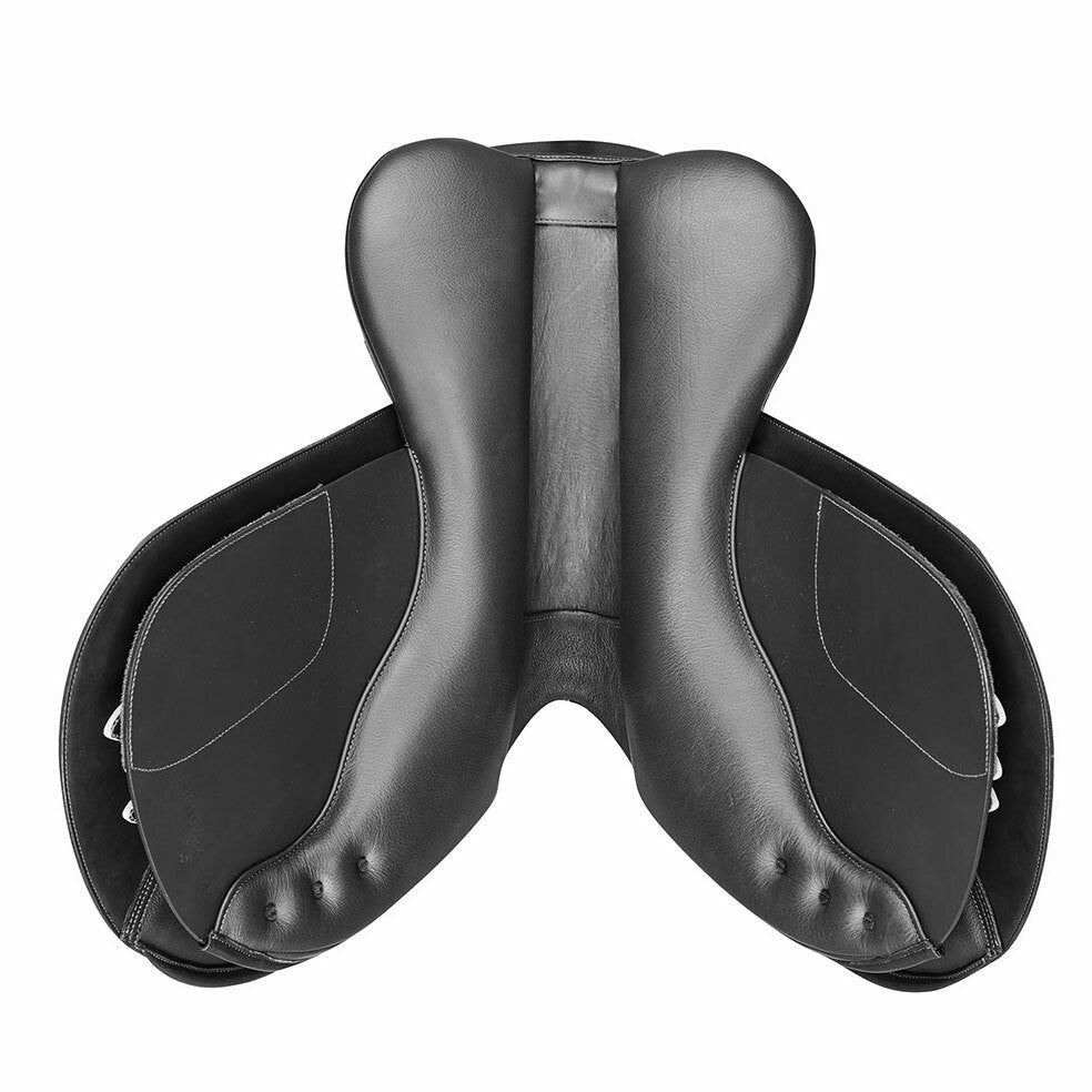 Arena Jump Saddle Black-SADDLES: Jumping Saddles-Ascot Saddlery