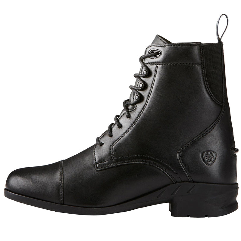Ariat Boots Heritage Lace Iv Black Ladies-FOOTWEAR: Equestrian Footwear-Ascot Saddlery