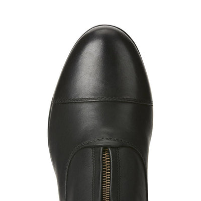 Ariat Boots Heritage Zip Iv H20 Black Ladies-FOOTWEAR: Equestrian Footwear-Ascot Saddlery