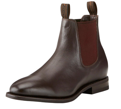 Ariat Boots Stanbroke Chestnut Mens-FOOTWEAR: Casual Footwear-Ascot Saddlery