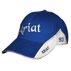 Ariat Cap Signature Navy & White-CLOTHING: Hats & Caps-Ascot Saddlery