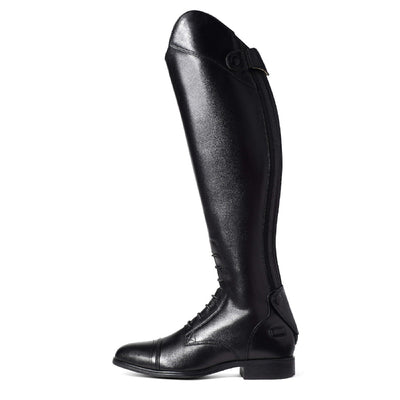 Ariat Field Boots Kinsley Black Ladies-FOOTWEAR: Equestrian Footwear-Ascot Saddlery