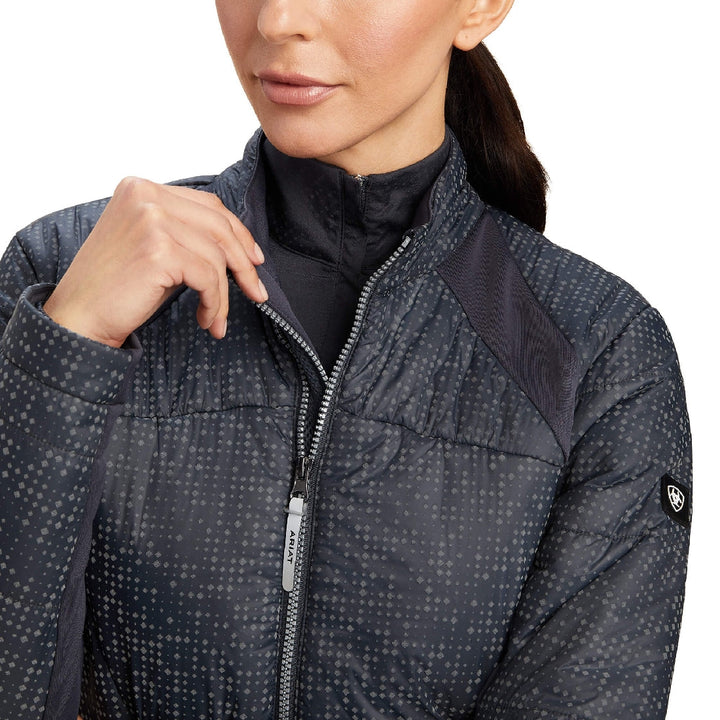 Ariat Jacket Lumina W23 Ebony Ladies-CLOTHING: Clothing Ladies-Ascot Saddlery