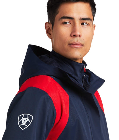 Ariat Jacket Spectator Team Waterproof Sp22 Mens-CLOTHING: Clothing Mens-Ascot Saddlery