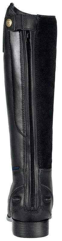 Ariat Tall Boots Bromont Black Junior-FOOTWEAR: Equestrian Footwear-Ascot Saddlery