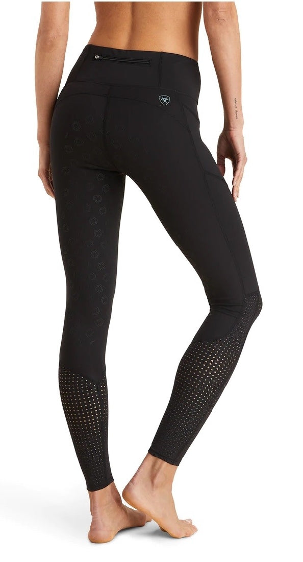 Ariat Tight Eos Full Seat Black Ladies-CLOTHING: Jodhpurs & Breeches Ladies-Ascot Saddlery
