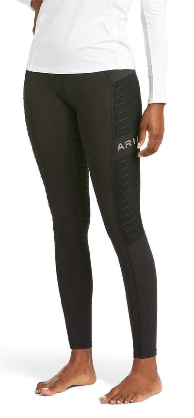 Ariat Tight Eos Moto Full Seat Black Ladies-CLOTHING: Jodhpurs & Breeches Ladies-Ascot Saddlery