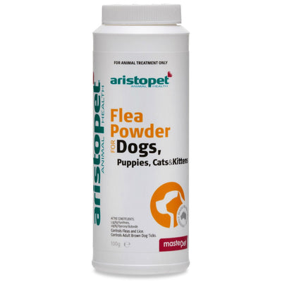Aristopet Flea Powder 100gm-Dog Wormer & Flea-Ascot Saddlery