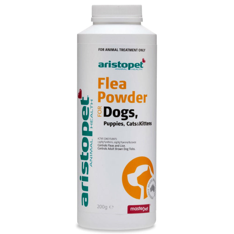 Aristopet Flea Powder 200gm-Dog Wormer & Flea-Ascot Saddlery